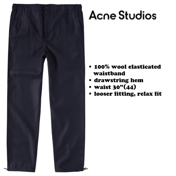 Acne Studios Other - ACNE STUDIOS PACE WOOL TROUSER